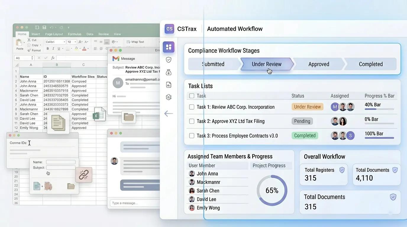 Challenges in Managing Compliance Workflows Manually
