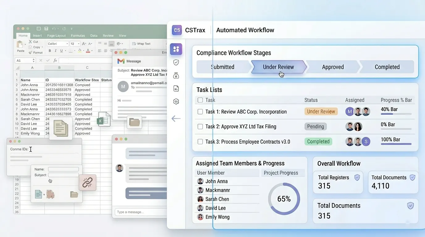 Challenges in Managing Compliance Workflows Manually